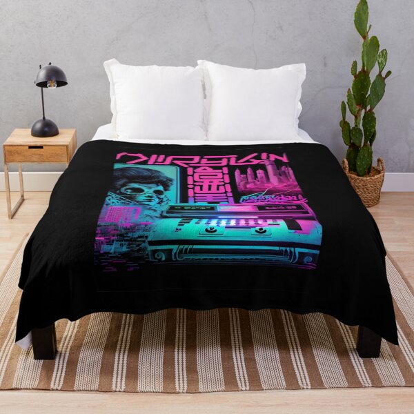 Aperçu de l'œuvre AI Synthwave Dreams (Retrowave Bedroom Lofi Living) créée et vendue par ZGigerBarker.