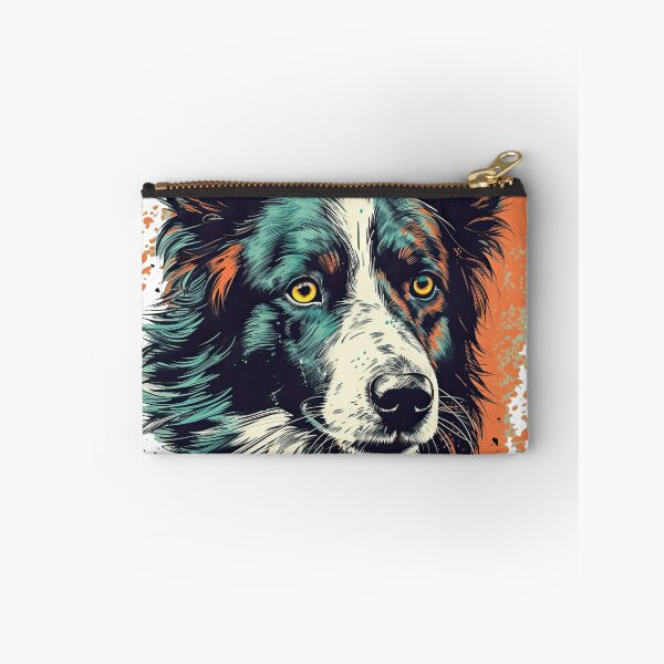 Item preview, Border Collie Vintage Art: Intelligent Herding Art designed and sold by DooodleGod.