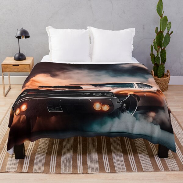 Item preview, Muscle car burnout Digital Art designed and sold by N1chePrints.