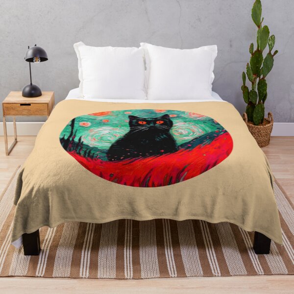 Artikelvorschau, Van-Gogh-Stil-Katze entworfen und verkauft von Vangoholic.