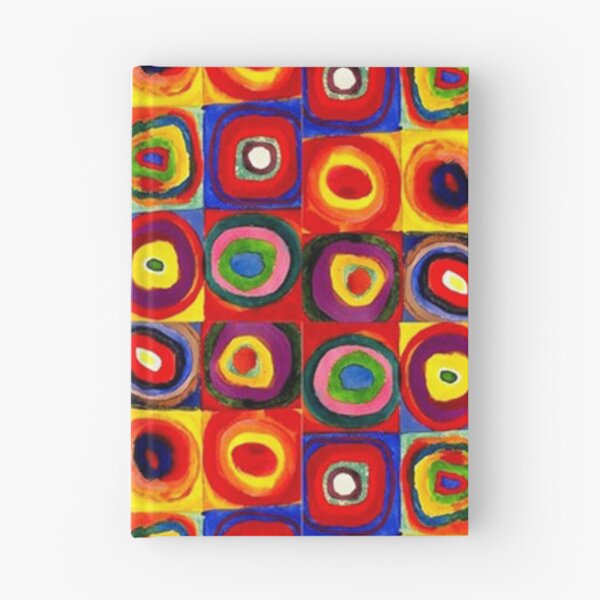 Item preview, Kandinsky Modern Squares Circles Colorful designed and sold by woodrowcooke.