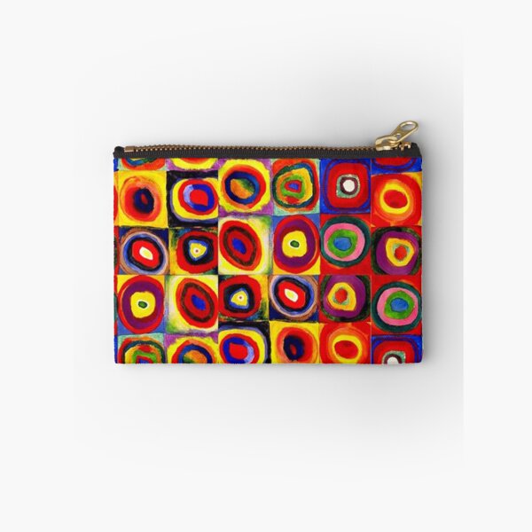 Item preview, Kandinsky Modern Squares Circles Colorful designed and sold by woodrowcooke.