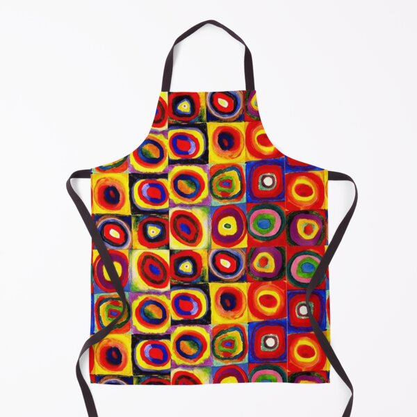 Item preview, Kandinsky Modern Squares Circles Colorful designed and sold by woodrowcooke.