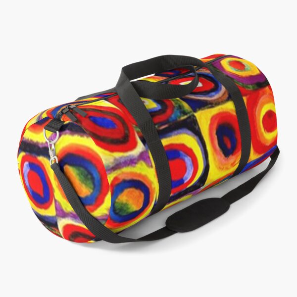 Item preview, Kandinsky Modern Squares Circles Colorful designed and sold by woodrowcooke.