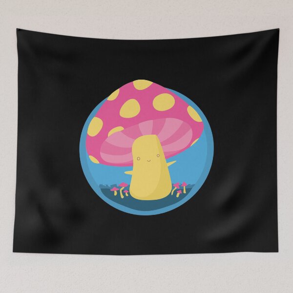 Item preview, pan pride mushroom designed and sold by plotDriving-NPC.