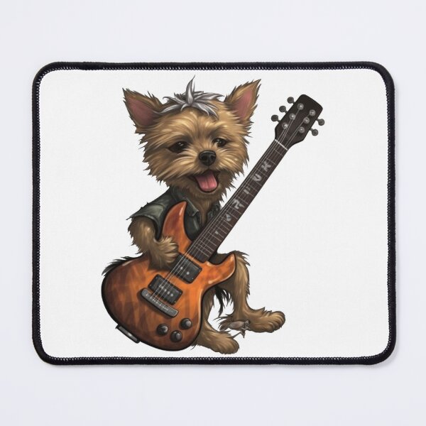 Item preview, Riff: The Mutt Guitarist designed and sold by Alanna Rose Realm.