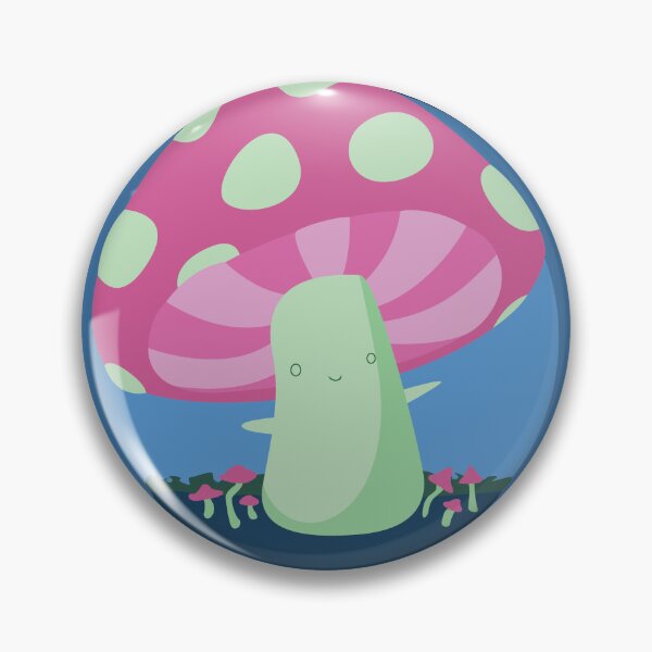 Item preview, polysexual pride mushroom designed and sold by plotDriving-NPC.