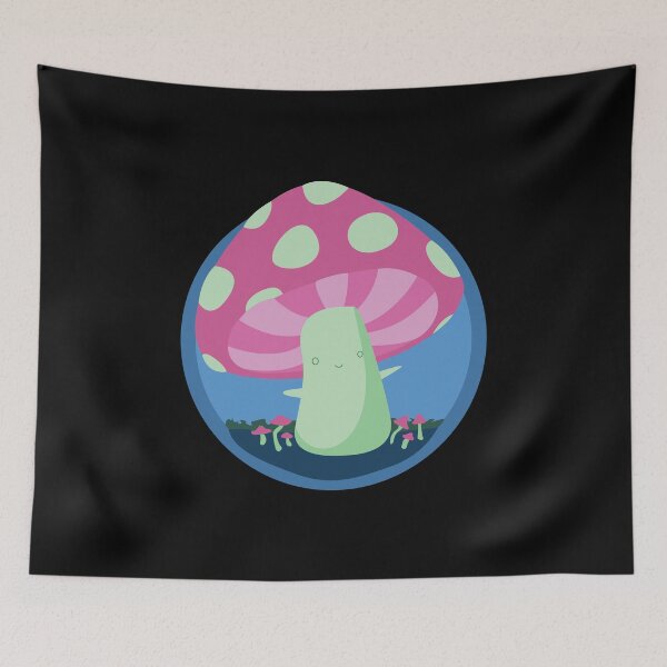 Item preview, polysexual pride mushroom designed and sold by plotDriving-NPC.
