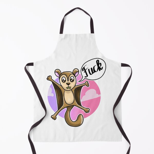 Item preview, flying squirrel cursing squirrel swear swear cartoon squirrel funny designed and sold by Skaxolotl.