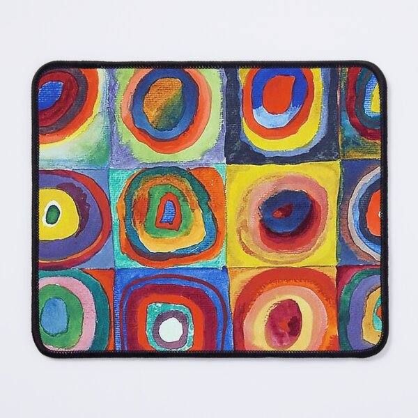 Artikelvorschau, Wassily Kandinsky – Farbstudie, Quadrate mit konzentrischen Kreisen entworfen und verkauft von woodrowcooke.