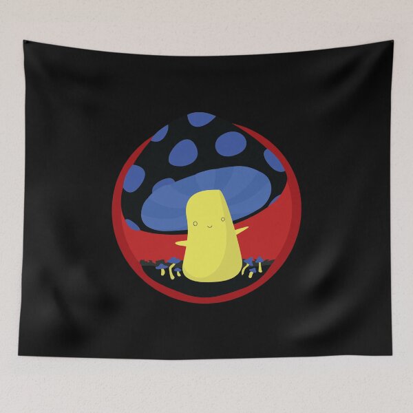 Item preview, polyromantic pride mushroom designed and sold by plotDriving-NPC.