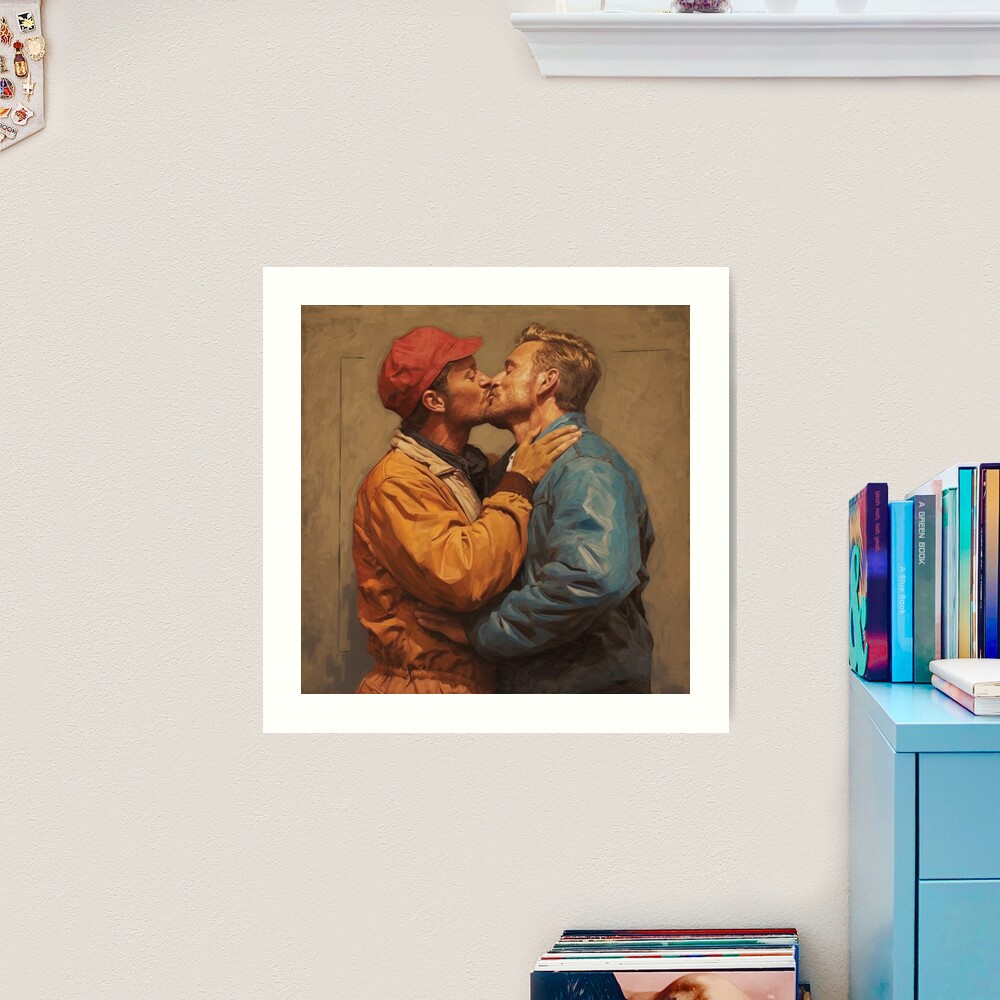 Love is Love - Two Men Kissing