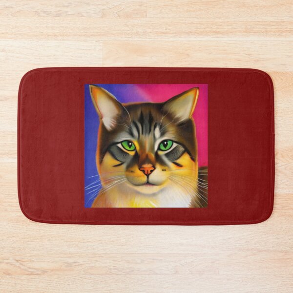 Item preview, Portrait of a cat designed and sold by WAKYSHOP.