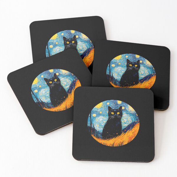 Item preview, Van gogh Style Cat  designed and sold by Vangoholic.