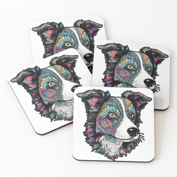 Item preview, Whimsy Woof Co.'s Hand-Drawn Border Collie designed and sold by DooodleGod.