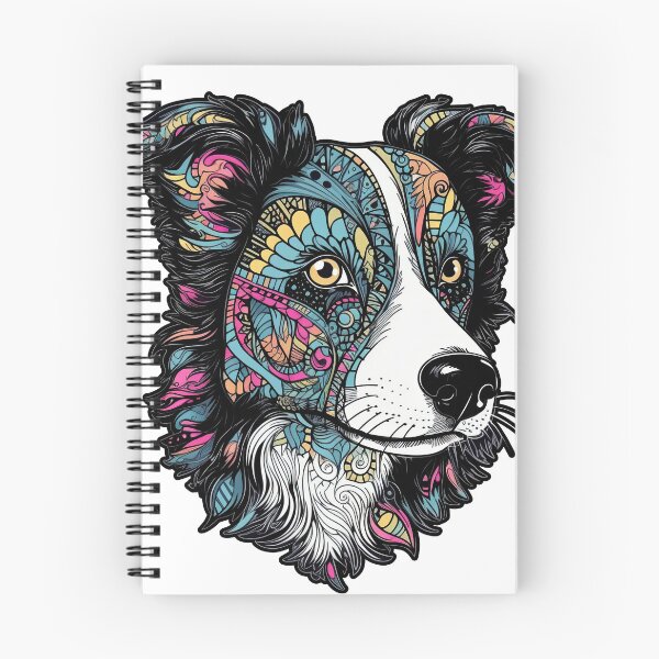 Item preview, Whimsy Woof Co.'s Hand-Drawn Border Collie designed and sold by DooodleGod.