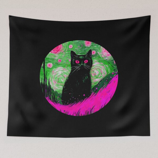 Item preview, Van gogh Style Cat  designed and sold by Vangoholic.