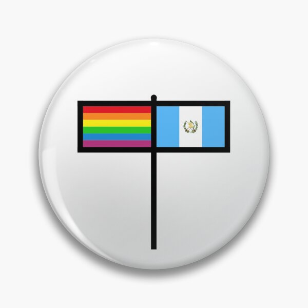 Item preview, Rainbow and Guatemalan Flag designed and sold by gayflaglover.