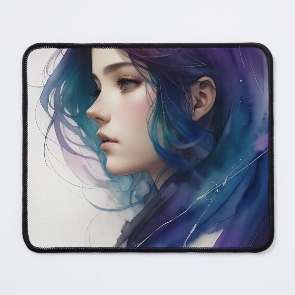 Item preview, Reflections of a unique personality in a realistic anime-style portrait designed and sold by DinonestoPlace.