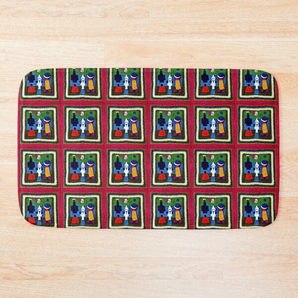 Item preview, Crocheted grandmother's squares. Abstraction. designed and sold by Natalia-Vlad.