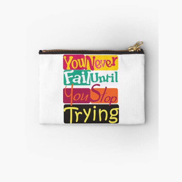 Item preview, You Never Fail Until You Stop Trying designed and sold by Beenalixe.