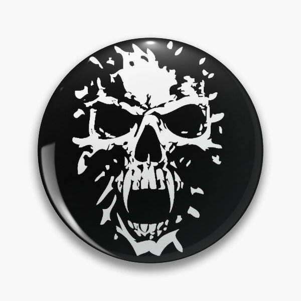 Item preview, white vampire skull. designed and sold by adiel14.