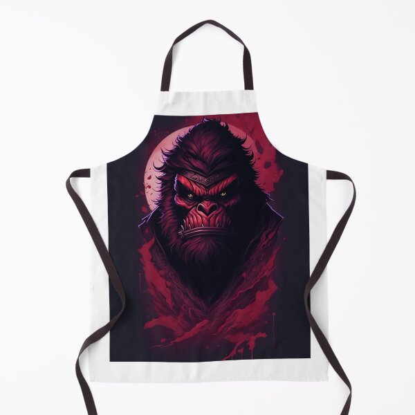 Item preview, The fierce spirit of the crimson gorilla designed and sold by DinonestoPlace.