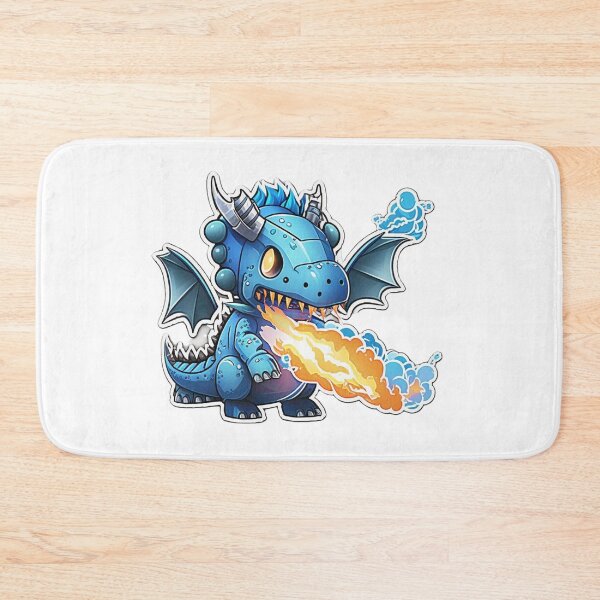 Artikelvorschau, Mech-Drache, Blau 1 entworfen und verkauft von Fantasy Masterpiece.