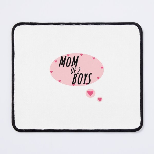 Item preview, MOM OF 2 BOYS designed and sold by RendoRed.