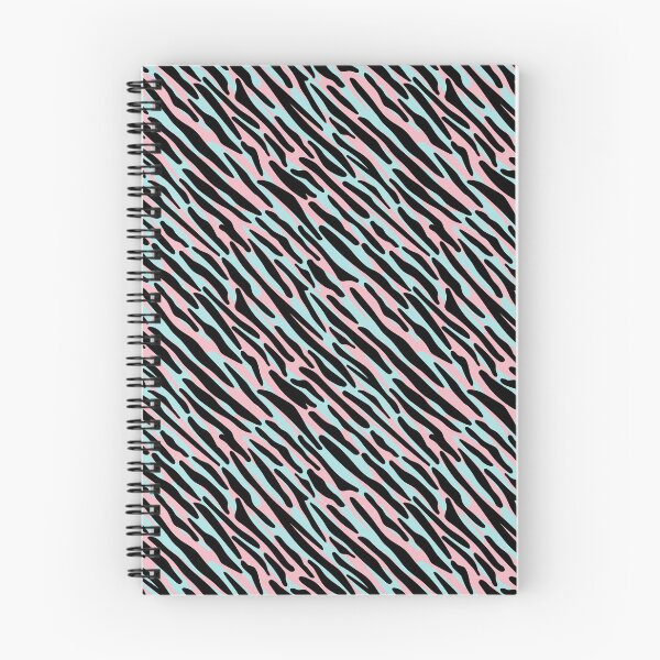 Item preview, Neon Zebra - Pink and Blue designed and sold by Una Somerville.
