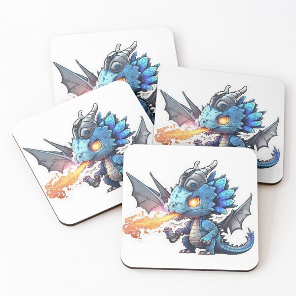 Item preview, Mech Dragon, Blue 2 designed and sold by Fantasy Masterpiece.
