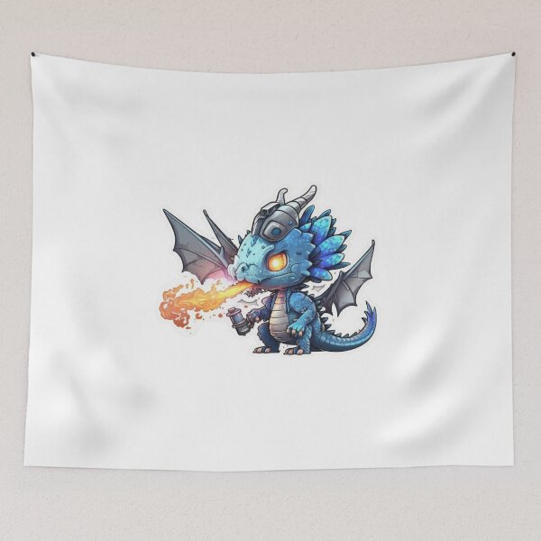 Item preview, Mech Dragon, Blue 2 designed and sold by Fantasy Masterpiece.
