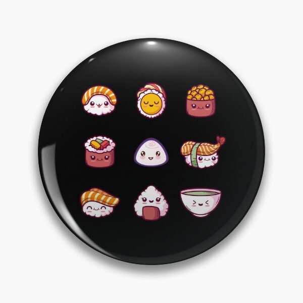 Item preview, kawaii sushi designed and sold by ouchmypancreas.