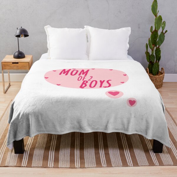 Item preview, MOM OF 2 BOYS designed and sold by RendoRed.