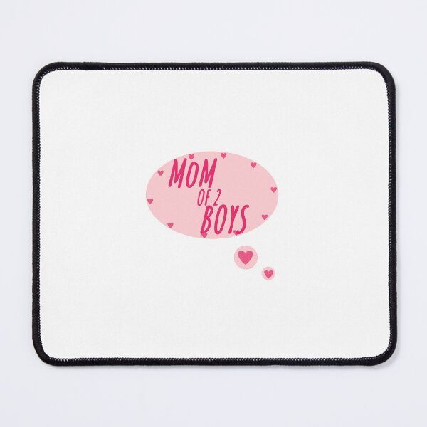 Item preview, MOM OF 2 BOYS designed and sold by RendoRed.