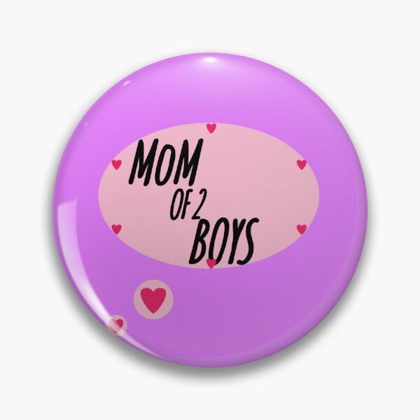 Item preview, MOM OF 2 BOYS designed and sold by RendoRed.