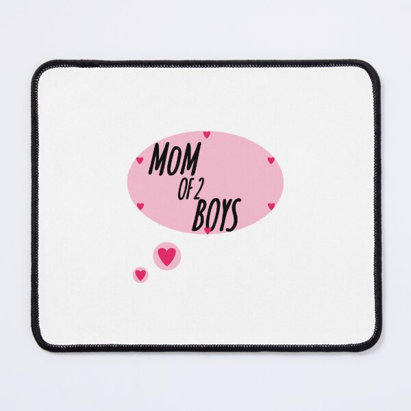 Item preview, MOM OF 2 BOYS designed and sold by RendoRed.