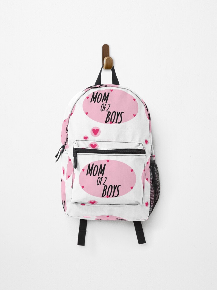 Thumbnail 1 of 3, Backpack, MOM OF 2 BOYS designed and sold by RendoRed.