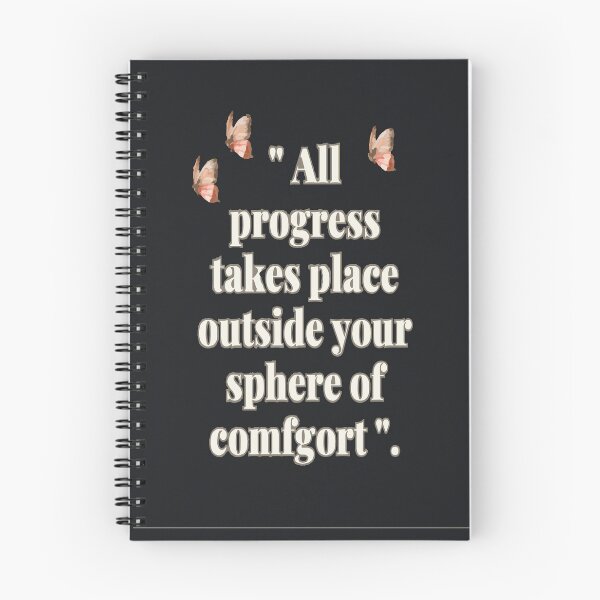 Item preview, T-shirt  'All progress takes place outside your sphere of comfgort'. designed and sold by Gadget80.