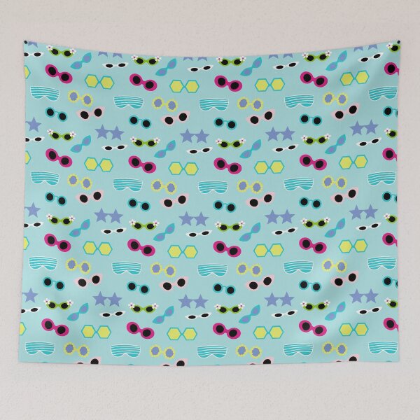 Item preview, Cool Sunglasses - Light Blue designed and sold by Una Somerville.