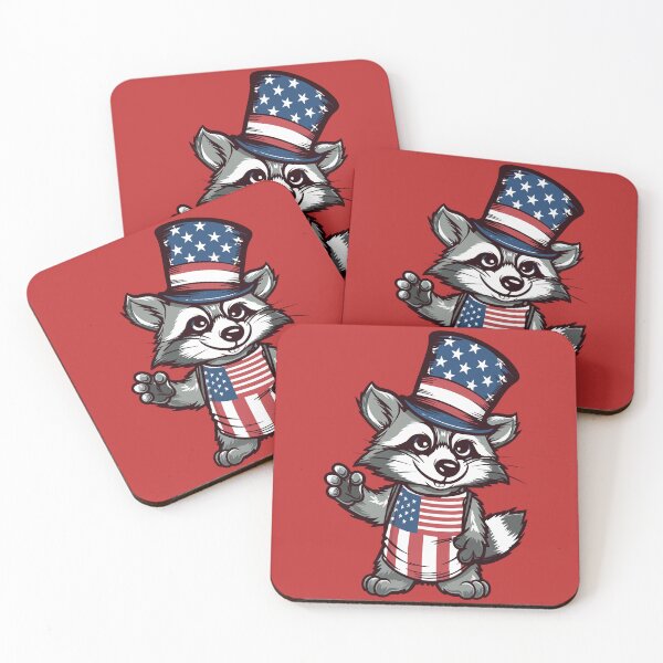Item preview, American Pride Racoon designed and sold by MrHanson54.