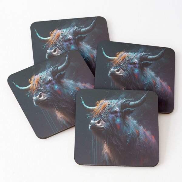 Item preview, Highland Cow Cyber designed and sold by Rimages.