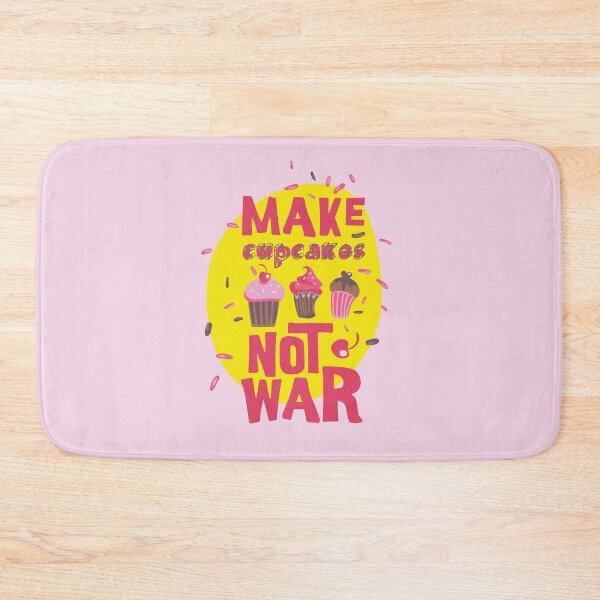 Item preview, Make Cupcakes Not War designed and sold by thesircurly.