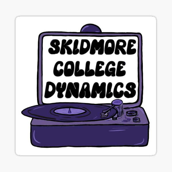 Skidmore Dynamics Record Player Sticker