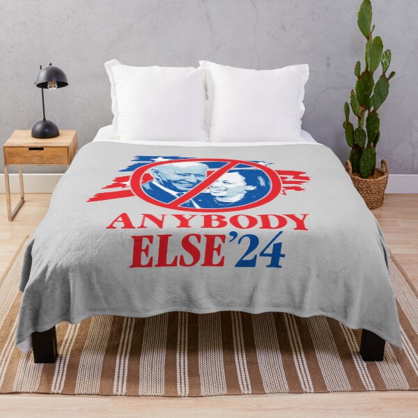 Item preview, ANYBODY ELSE '24 2024 Election Anti Biden Harris USA president LGB DeSantis Trump Parody designed and sold by Killer-Shirts.