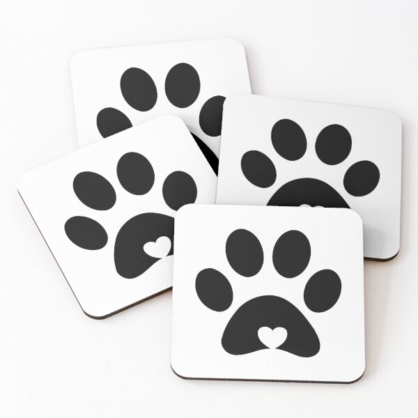 Item preview, Paw Print with Heart designed and sold by SundownDesigns.