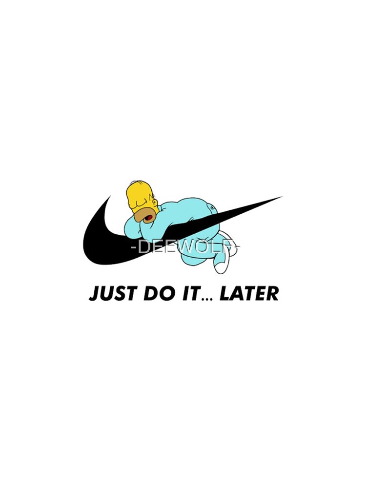 Just do shop it later