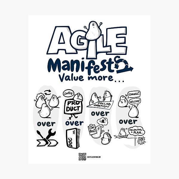 Artikel-Vorschau von Agiles Manifest – Kartoffelversion ohne BG, designt und verkauft von eSeaty.