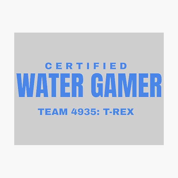 Item preview, Certified Water Gamer designed and sold by TRex4935.