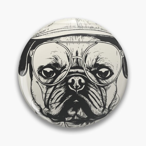 Artikelvorschau, Pug Digital Sketch Drawing Illustration entworfen und verkauft von rafaeltto.